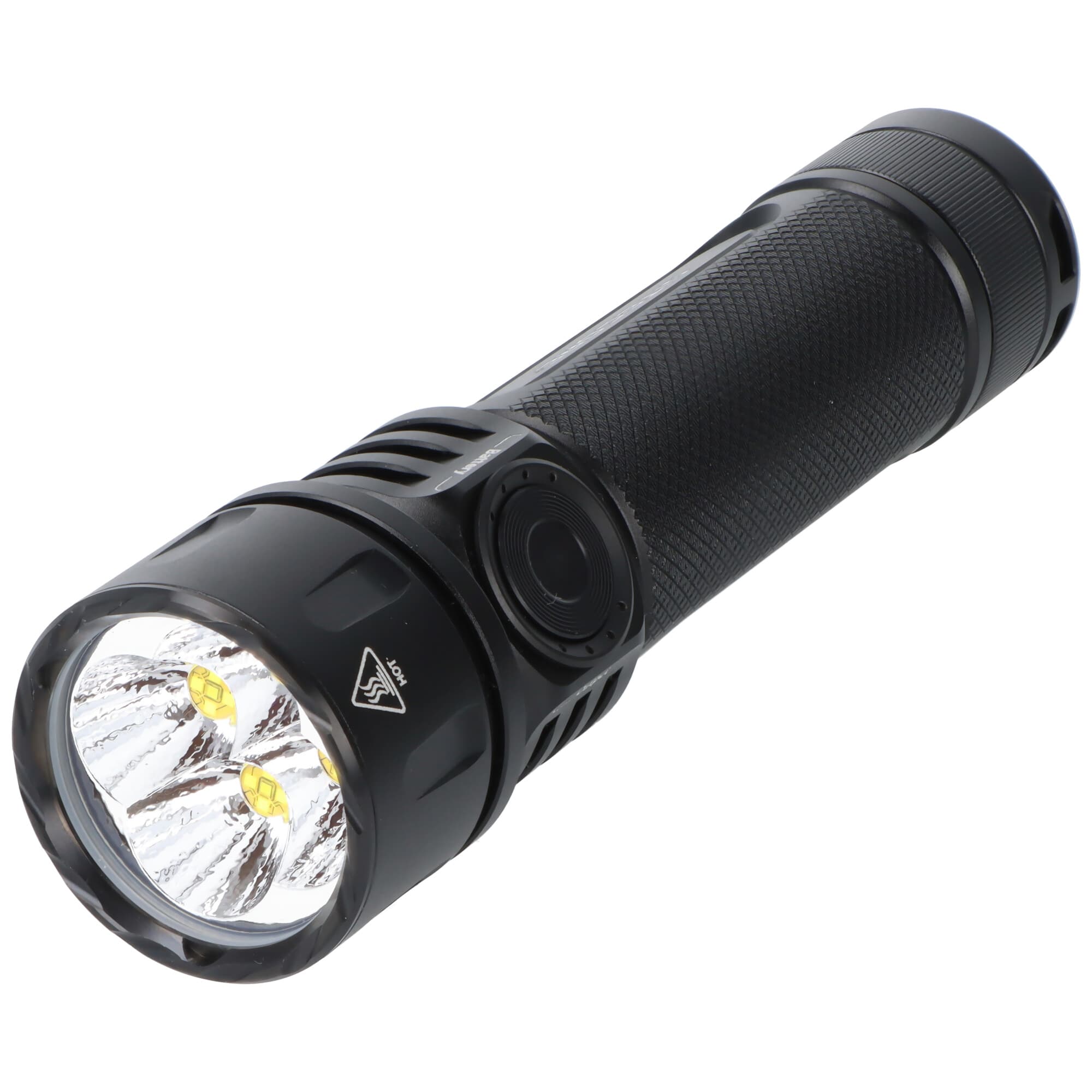 Lampe torche haute performance Nitecore EX7 à faisceau variable, 6000 lumens, fonctionnement à un seul bouton